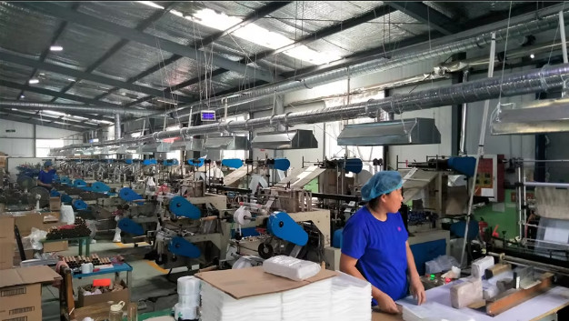 Weifanghongcheng New MATERIALS Co., Ltd. Fabrik Produktionslinie