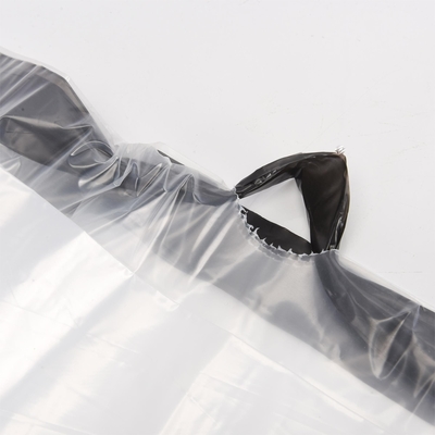 5-50 Mikron Dicke PE-Kunststoff-Schrottsack mit Ziehseile Rollen für klare Müllverpackungen