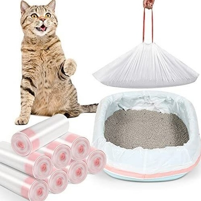 PLA PBAT-Materialstruktur Potty-Tasche für eine einfache und umweltfreundliche Entsorgung von Haustiermüll