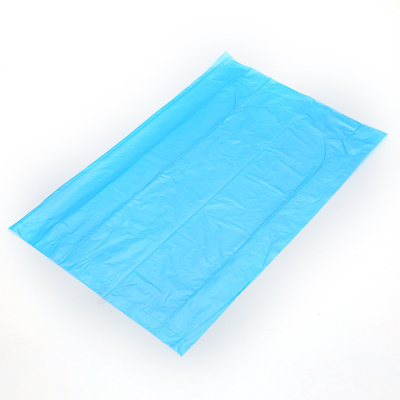 15 PCS/Rolle Biologisch abbaubare Mülltüten für Haustiere T-Shirt-Tasche Typ für Hunde-Kot-Taschen