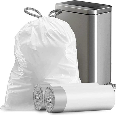 Bestellung Müllsäcke Ziehseile Starke mittlere Küchenmülltasche Weiße Mülleimer