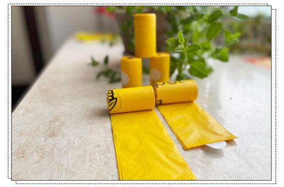 Biodegradable Plastiktüten für die Umwelt