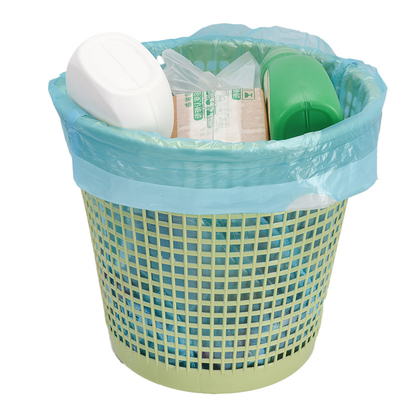 Bequeme Einweg-Plastikmüllbeutel mit Zugseile für Dosenfolien aus HDPE-Material
