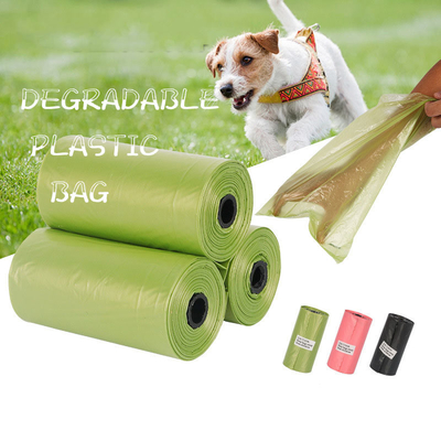 Lebensmittelverpackung Custom Logo Öko-freundlich bedruckt biologisch abbaubarer Hunde-Kaka-Tasche für Hunde
