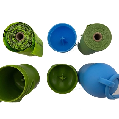 Personalisiertes Logo Biomaterial Hunde Kot auf Rollen mit Flexo-Druck