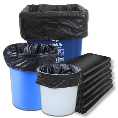 HDPE Bauunternehmer Müllsäcke Superdicke schwarze Müllsäcke für Mülllager