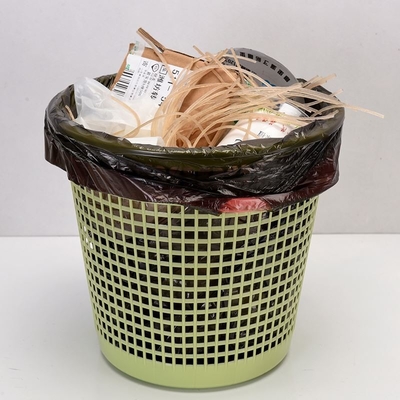 Haushaltsmüllsäcke aus Kunststoff mit Ziehseile in Rollen aus HDPE/LDPE/LLDPE