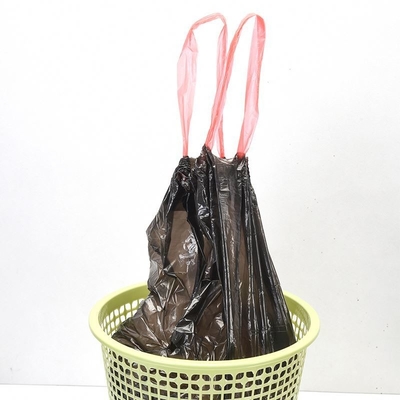 Haushaltsmüllsäcke aus Kunststoff mit Ziehseile in Rollen aus HDPE/LDPE/LLDPE