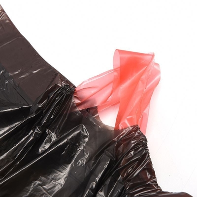 Haushaltsmüllsäcke aus Kunststoff mit Ziehseile in Rollen aus HDPE/LDPE/LLDPE