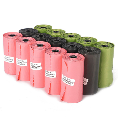 Quadratische Boden Biologisch abbaubare 20L Müllsäcke Recycling Abbaubare 12-50 Mikron Dicke