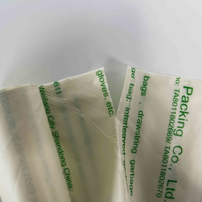 Bestellung von abbaubaren Plastiktüten mit PP-Material und individuellem Logo