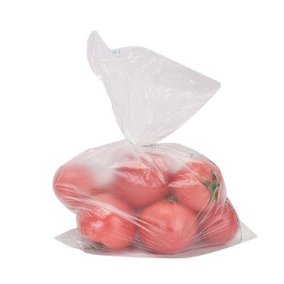 Durchsichtige HDPE Lebensmittelverpackung Flachbeutel auf einer Rolle Für Obst Gemüse Brotprobe