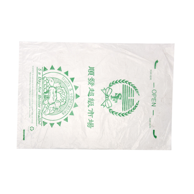 Persönliche Logooption Klares Kunststoff Hochdruck PE Flachverpackung Produze Bag on Roll