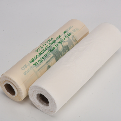 Umweltfreundliche, kundenspezifische Farbe, 100% biologisch abbaubare, kompostierbare Plastikmüllsäcke