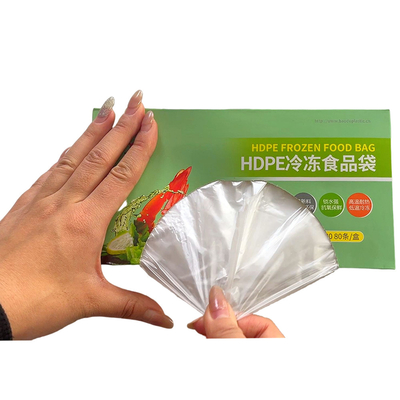 Plastik-Lebensmittelbeutel Verpackung HDPE Frischbeutel für eine nachhaltige Lagerlösung