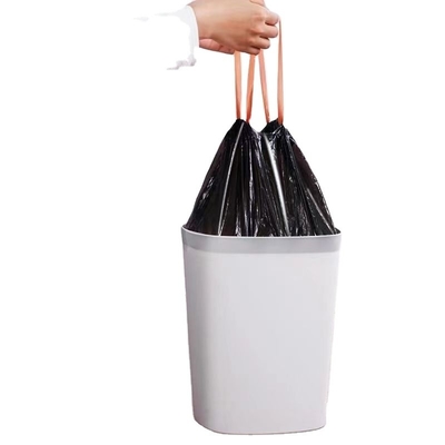 Schwerlast-Plastikmüllbeutel mit Zugseile, an Ihre spezifischen Anforderungen angepasst