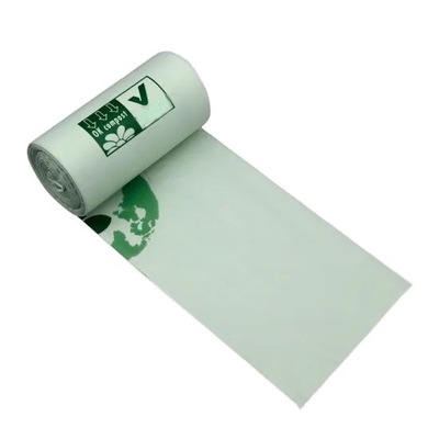 40% Bioverbrauch Material Struktur Lebensmittelpaket biologisch abbaubare umweltfreundliche Müllsäcke