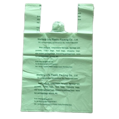Stand-up-Tasche Maissstärke Umweltschutz-Plastikbeutel für den Haushalt Umweltfreundlichkeit