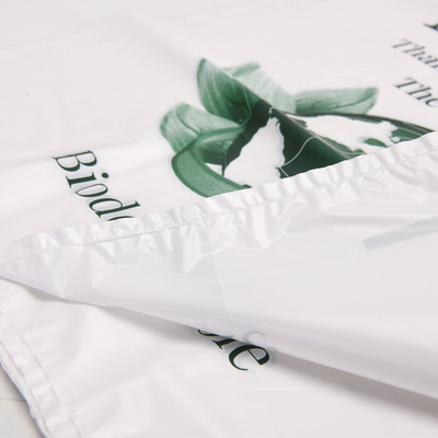 T-Shirt Plastik-Einkaufstasche mit Logo für Müllentsorgung und Flexo-Druck