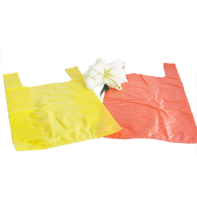 Customized T-Shirt Bags for Shopping Green or As Request 5-100 Mic Dicke