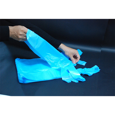 Customized T-Shirt Bags for Shopping Green or As Request 5-100 Mic Dicke