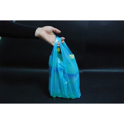 Customized T-Shirt Bags for Shopping Green or As Request 5-100 Mic Dicke