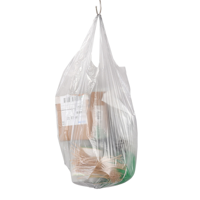 Zusammengefasste Plastik-T-Shirt-Taschen und für Plastik-Einkaufstaschen