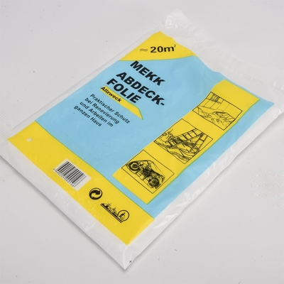 Verpackungsfolie Staubblatt HDPE/LDPE/LLDPE Kunststoff-Tropfenstoff zum Schutz der Lackierung