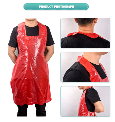 Einweg-HDPE-Schürze für Heim- und Restaurantbedürfnisse