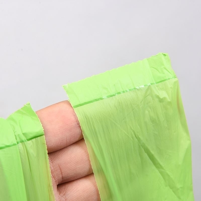 Verpackung von Haushaltsprodukten Biologisch abbaubare Kornstärke Einkaufsbeutel mit individueller Größe