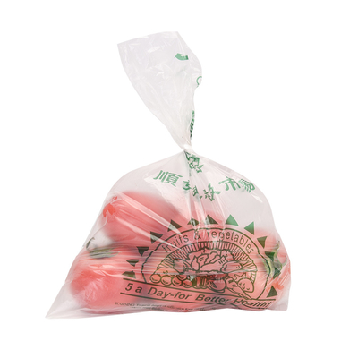 HDPE/LDPE/LLDPE Material Kunststofftüten für Haushaltsnahrungsmittel in Supermarkten