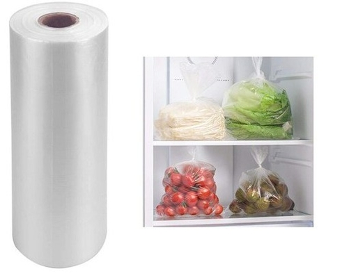 HDPE-Produktionsbeutel Rollen für Obst Gemüse Bäckerei Snack Lebensmittelbeutel 5-40 Mikrometer Dicke