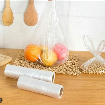 Durchsichtige Kunststoff-Produkthüllen 5-40 Mikrometer Dicke Ideal für Brot Obst Gemüsespeicher