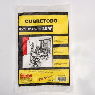 Portable Transparent Chair Möbel Sofa Staubdeckung mit grünem und kundenspezifischem Logo