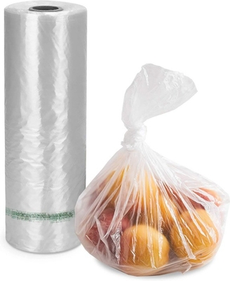 Produktion von Rolltaschen aus HDPE mit hoher Dichte für den Supermarkt
