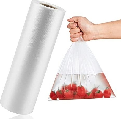 Produktion von Rolltaschen aus HDPE mit hoher Dichte für den Supermarkt