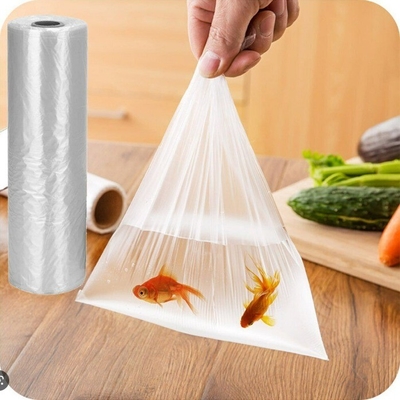 Produktion von Rolltaschen aus HDPE mit hoher Dichte für den Supermarkt