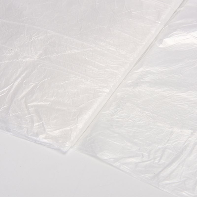 50,5-12,5 Mikron Dicke Tisch-Plastikstaubdeckung für transparente Einwegmöbel
