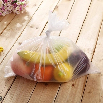 Kunststoff-Produktbeutel für die Lagerung von Lebensmitteln Flach- oder Griffband HDPE/LDPE/LLDPE Material