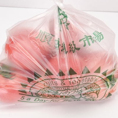 5-40 Mikron Dicke Lebensmittelverpackung Gemüse- und Obstbeutel für Lebensmittelverpackungslösungen