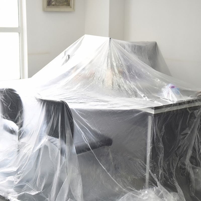 Müllsäcke für Schutz-Plastik-Dropcloth-Stil PE-Material Staubdichte Sofa-Bedeckungen
