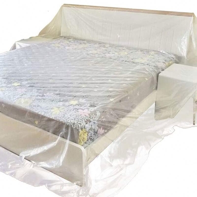 Müllsäcke für Schutz-Plastik-Dropcloth-Stil PE-Material Staubdichte Sofa-Bedeckungen