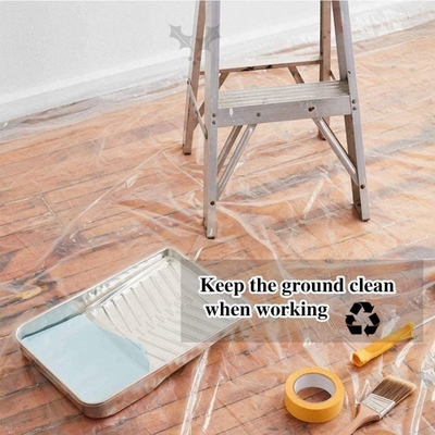 Müllsäcke für Schutz-Plastik-Dropcloth-Stil PE-Material Staubdichte Sofa-Bedeckungen