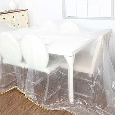 Durchsichtige Kunststoff-Möbelhülle passt zum Sofa-Stuhl und anderen Größen Dicke 5,5-12,5 Mikron
