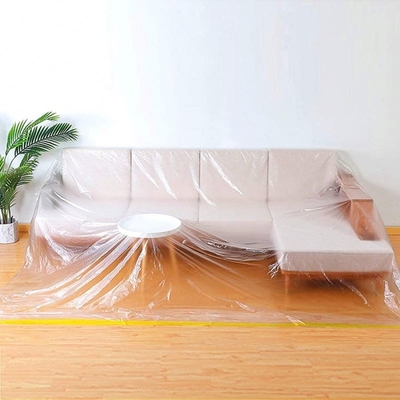 Durchsichtige Kunststoff-Möbelhülle passt zum Sofa-Stuhl und anderen Größen Dicke 5,5-12,5 Mikron