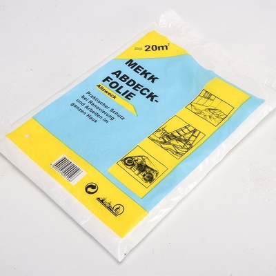 Transparente Verpackungsmaterialien Schutzmatratzenfolie mit einer Dicke von 5,5-12,5 Mikrometer