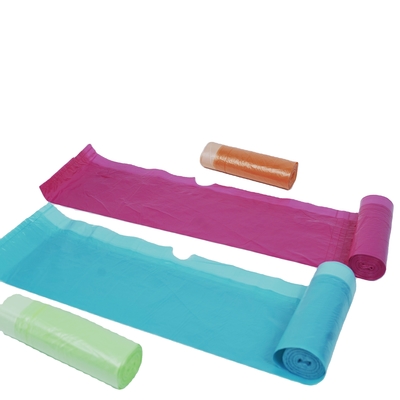 Hauswirtschaftliche PE-Plastikmüllsäcke in Rollen mit OK-Kompost-Zertifikat
