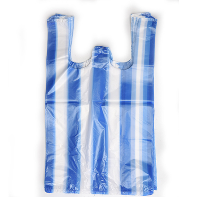 T-Shirt aus HDPE LDPE LLDPE Kunststoff-Einkaufstüten für den Geschäftsverkehr
