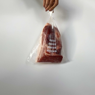 100% unberührtes HDPE Gemüse Obst Flachbeutel auf Rollen Dicke 5-50 Mikrometer Massenverpackung