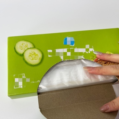 Bio abbaubare PE-Plastik-Lebensmittelverpackung auf Rollen für einen klaren und frischen Schutz